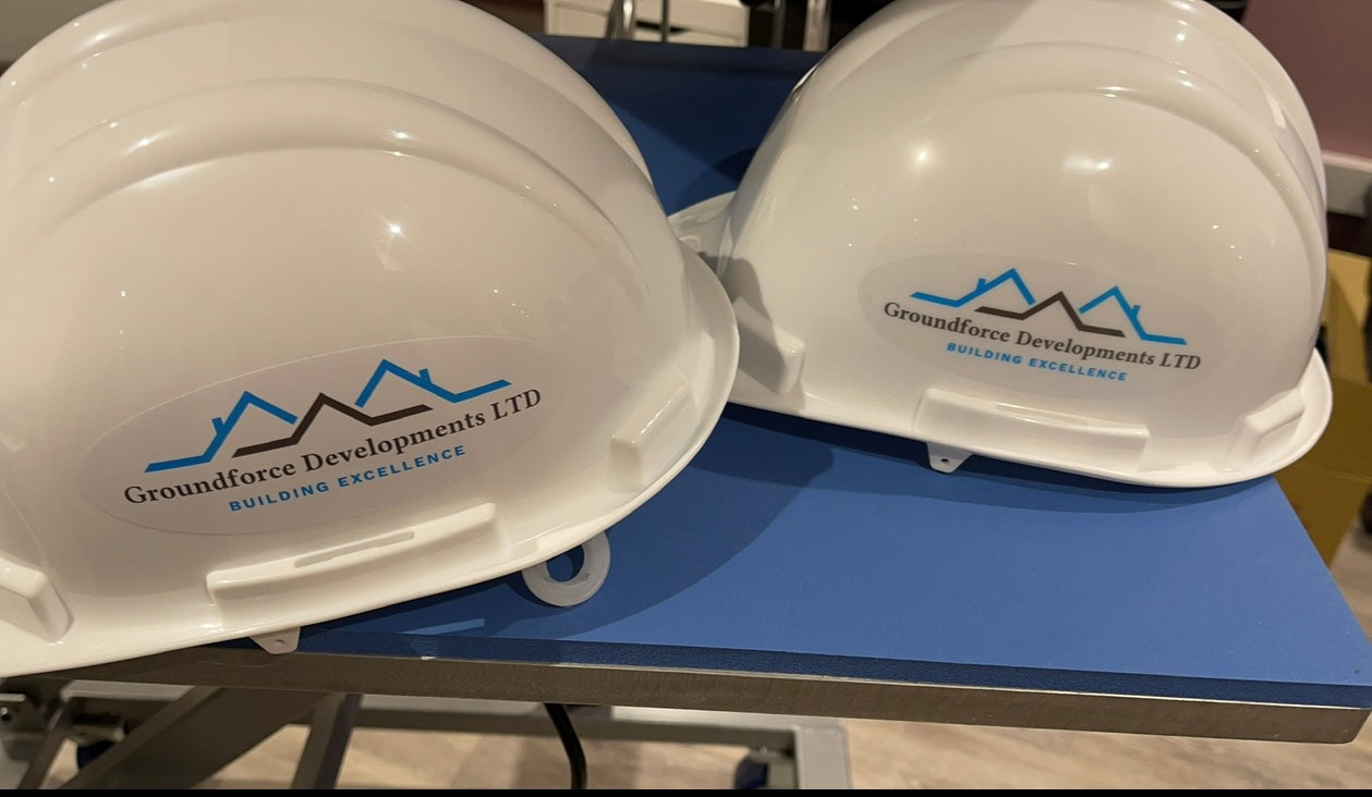 Branded Hard Hats